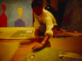 Vietnamese Artist Prepares for an Upcoming Exhibition