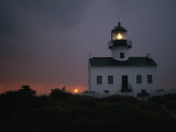 Sunset Picture of the Old Point Loma Lighthouse  San Diego  California