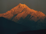 Twilight View of Mt Kanchenjunga