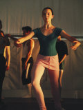 A Ballerina Rehearses for a Festival Performace at the Elkhorn Resort