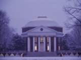 The Rotunda Lightly Covered in Snow