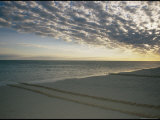 A Scenic View of Clouds Hanging over a Beach