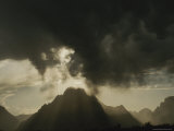 Storm Clouds over Mt Moran  Grand Teton National Park  Wyoming