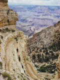 A Muleback Party Comes up the Kaibab Trail