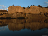 Cliffs are Aglow with the Afternoon Sunlight