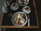 Restaurant Table Filled with Food
