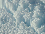 Ice Detail  Yellowstone National Park  Wyoming
