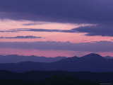 Ridges at Twilight  from Mount Washburn