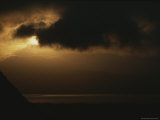 Early Morning Sun and Clouds over the Mouth of the Columbia River