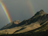 Double Rainbow over the Chisos Mountains