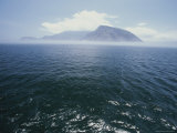 Isabela Island Emerges from the Water and Fog