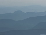 Hazy Mountain Ridges in Provence