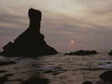 Sunset over Shi Shi Beach on the Olympic Peninsula