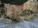 Winter View of the Yellowstone River Canyon