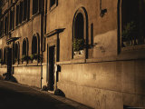 A Street in Rome Displays Renaissance Architecture