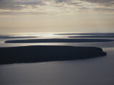 An Aerial View of the Apostle Islands and Lake Superior