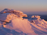 Winter View of the Top of Brocken Mountain