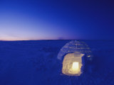 A Warm Glow Eminates from an Igloo