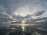 Sun Reflection over Water  Wattenmeer National Park