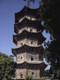 One of the Twin Kaiyuan Temple Pagodas Rises More Than 158 Feet
