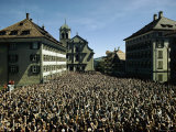 Men of Appenzell Assemble at the Annual Constitutional Assembly