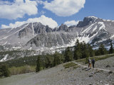 View of Wheeler Peak  Great Basin Nnational Park  Nevada