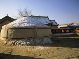 A Yurt in Ulaanbaatar  Mongolia