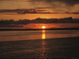A Sunset on the Rio Negro in Brazil