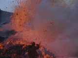 A Scientist Shields Himself in Front of an Exploding Cone