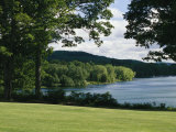 A Scenic View of Otsego Lake Near Cooperstown  New York
