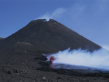 Scientists Study Volcanic Activity on a Fiery New Cone Mount Etna  Europes Highest Active Volcano