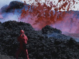Photographer Carsten Peter Shoots Turbulent Volcanic Action