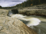 Trout River Rapids at the Sambaa Deh Falls Park