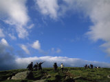 Hikers on Scotlands Ben Nevis