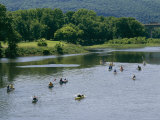Canoeists and Kayakers on the Susquehanna River