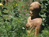 Monk Statue in Garden in Sutter Creek  Califoria