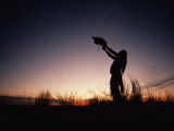 A Sioux Medicine Man Offers a Ritual Prayer to the Buffalo