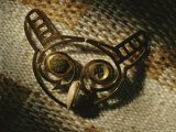 A Gold Owl Nose Ornament was One of Five Pieces Found in the Tomb Occupants Mouth