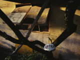 A Coconut Sign Marks a Building Erected as a Mess Hall for a Failed Copra Plantation