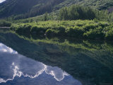 Sky and Clouds Reflected on Waters Surface Near Aspen