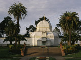 A View of the Conservatory of Flowers in Golden Gate Park