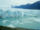 A View of the Perito Moreno Glacier in Patagonia  Argentina