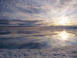 Spring Thaw of Sea Ice
