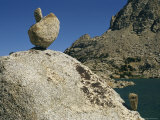 Balanced Rocks Placed by Passing Hikers