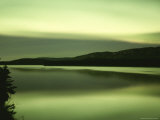 Swirl of Aurorae Is Reflected in a Lake