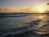 Waves at Sunset on Shella Beach
