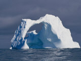 Arched Iceberg in the Arctic Ocean