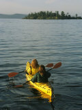 Kayakers Row near Friday Harbor