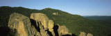 Elevated Panoramic View of Rock Formation in the Black Hills