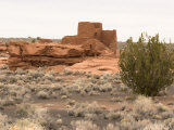 Wukoki Pueblo and Desert Landscape